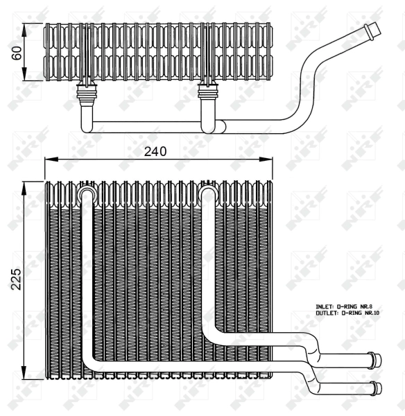 Evaporator aer conditionat