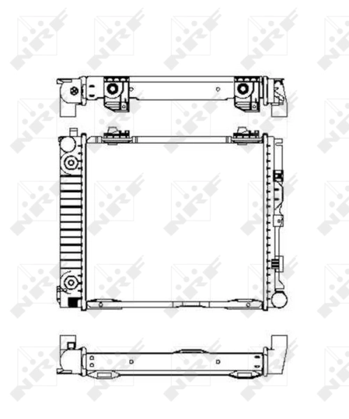 Radiator racire motor