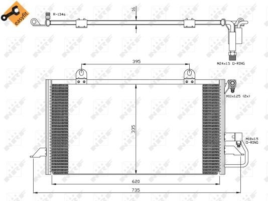 Radiator climatizare