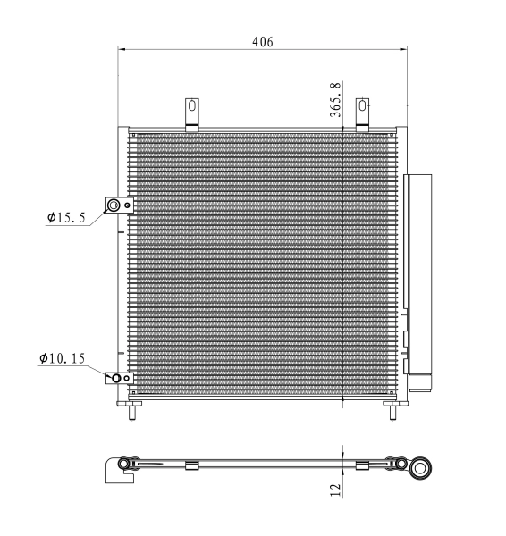 Radiator climatizare
