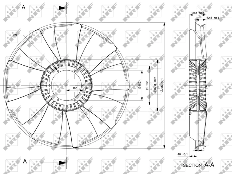 Paleta ventilator racire motor