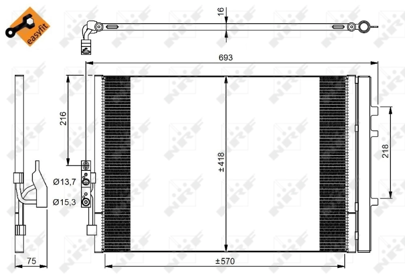 Radiator climatizare