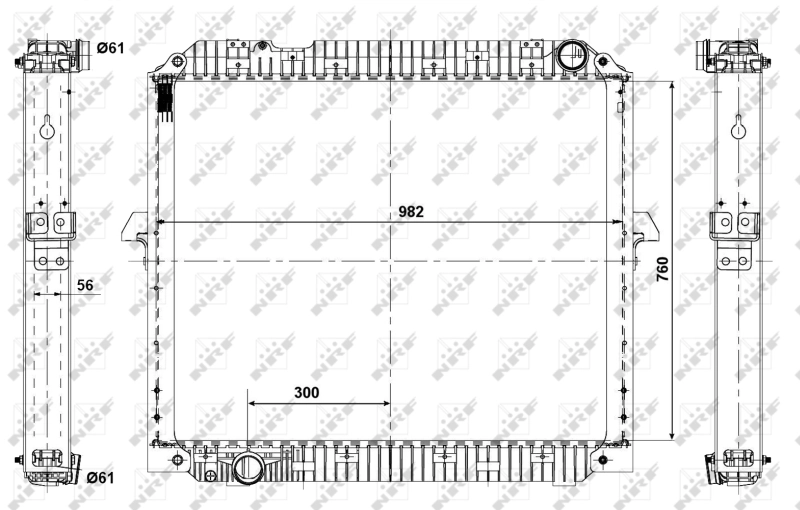 Radiator racire motor