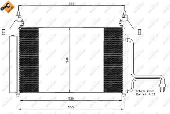 Radiator climatizare