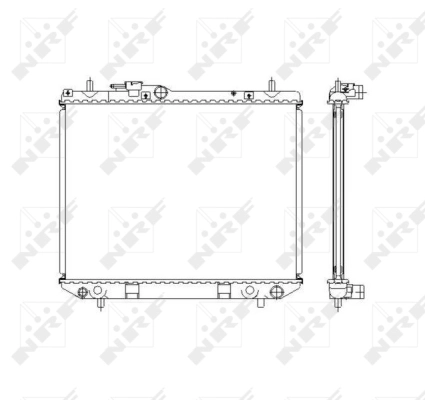 Radiator racire motor