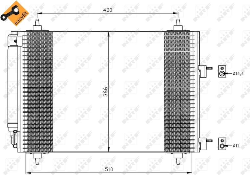 Radiator climatizare