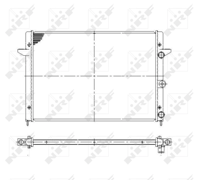Radiator racire motor