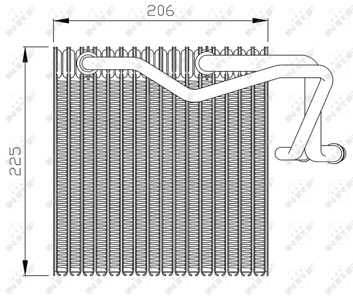 Evaporator, aer conditionat