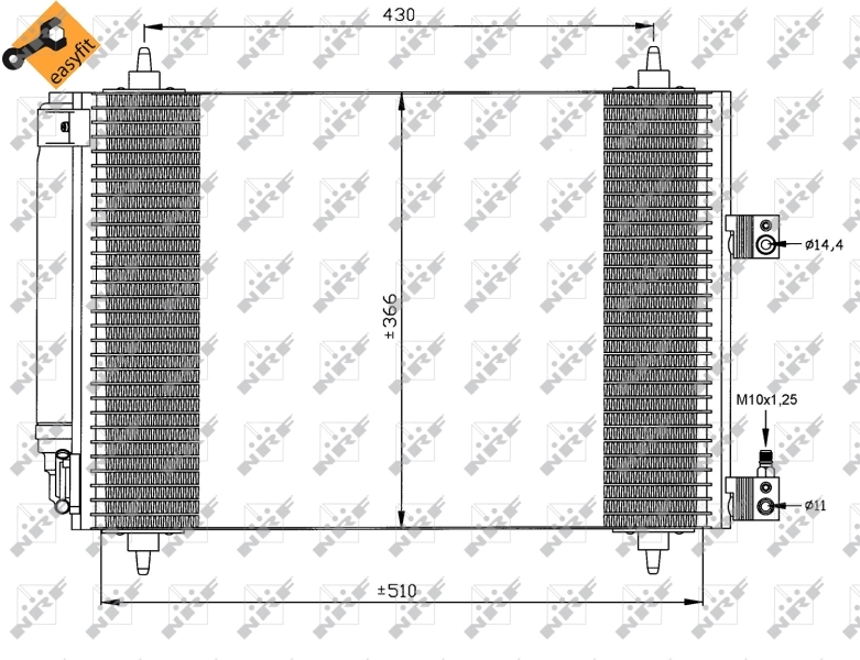 Radiator climatizare
