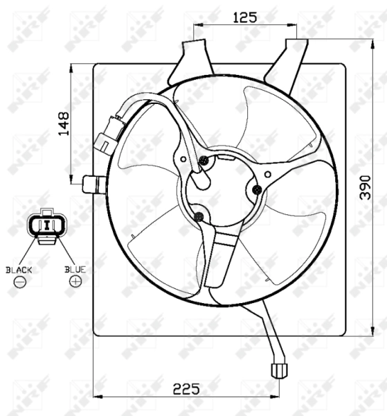 Ventilator radiator racire