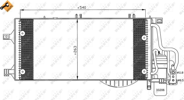 Radiator climatizare