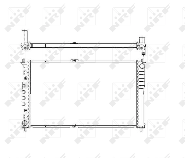 Radiator racire motor