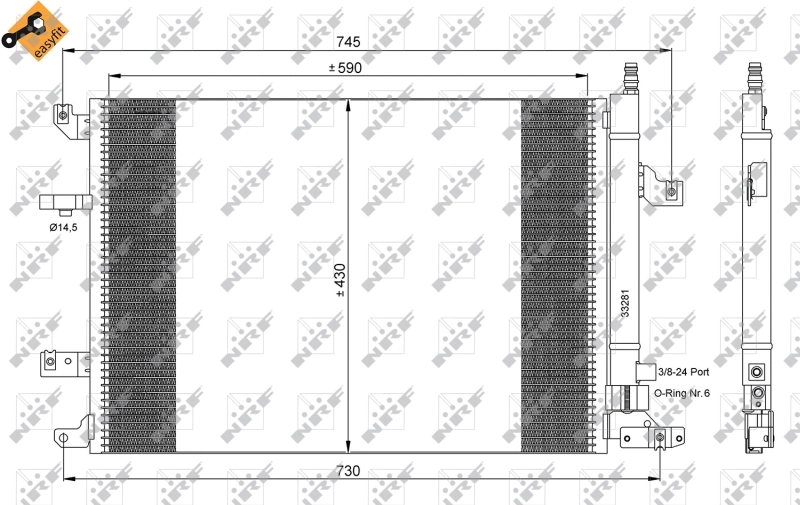 Radiator climatizare
