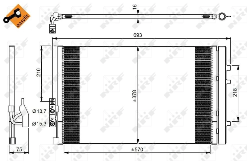 Radiator climatizare