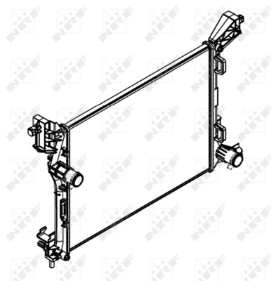 Radiator racire motor