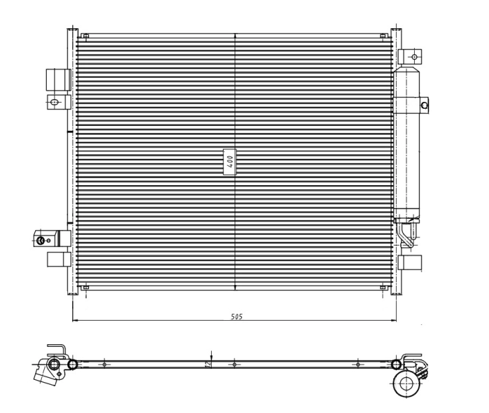 Radiator climatizare
