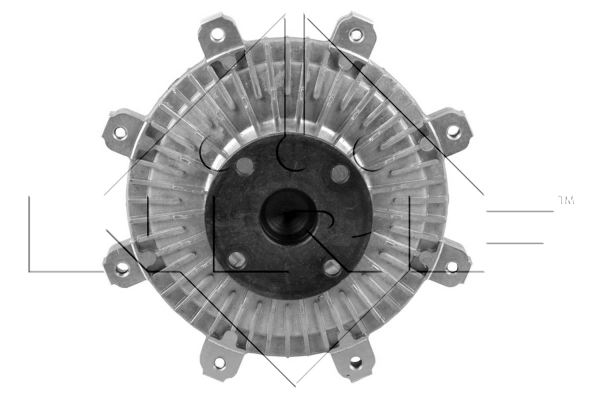 Cupla ventilator radiator