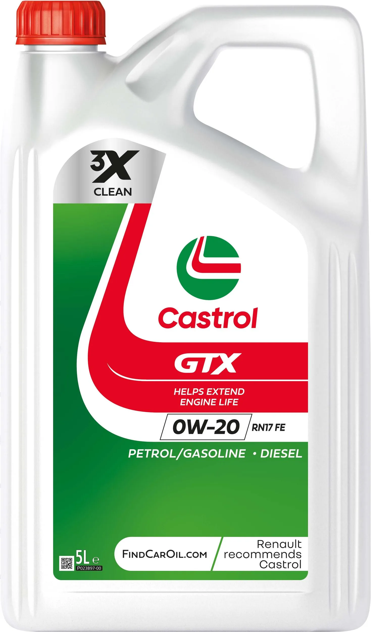 Ulei de motor CASTROL GTX RN17 FE C5 0W-20 5L