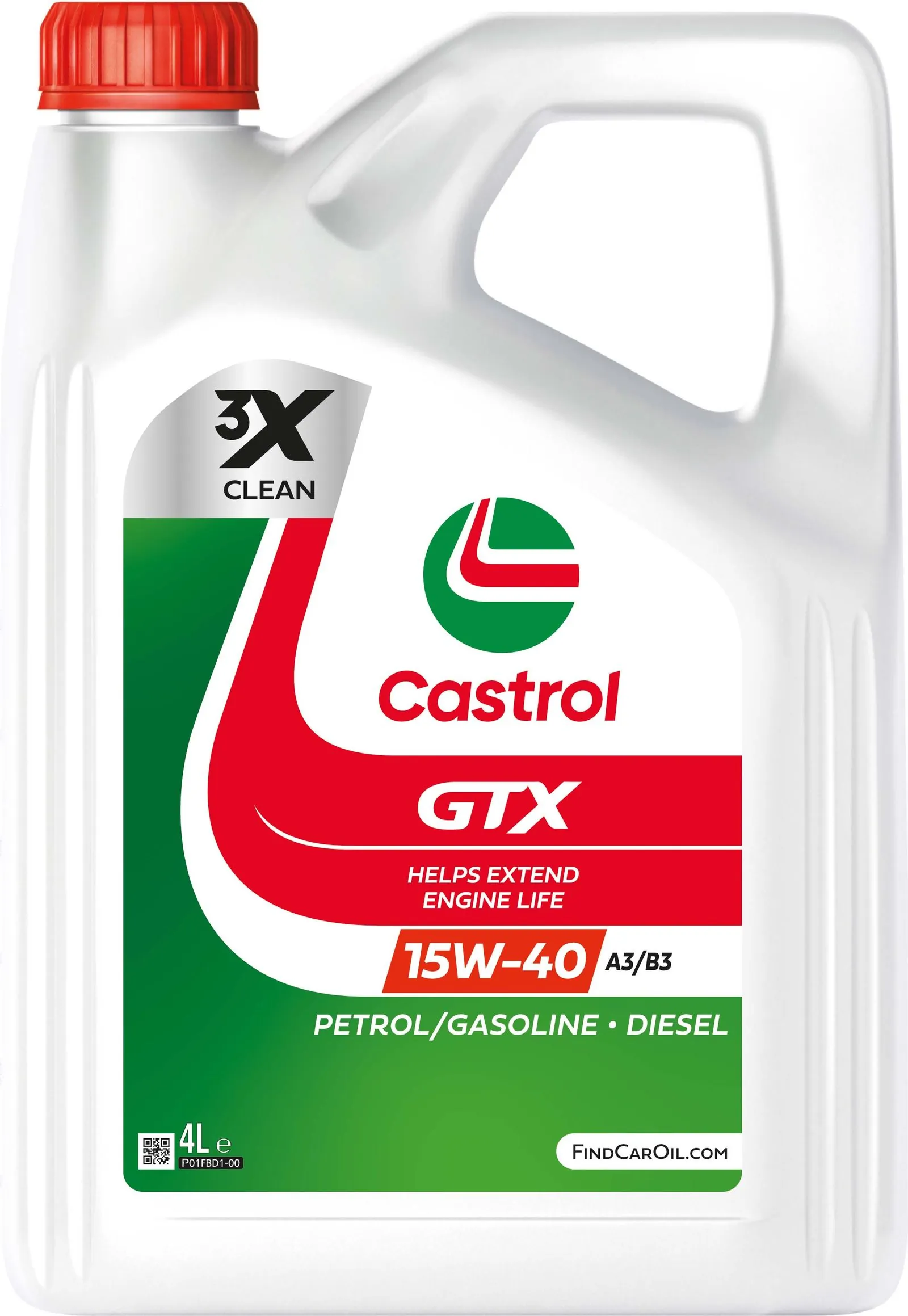 Ulei de motor CASTROL 15W-40 4L