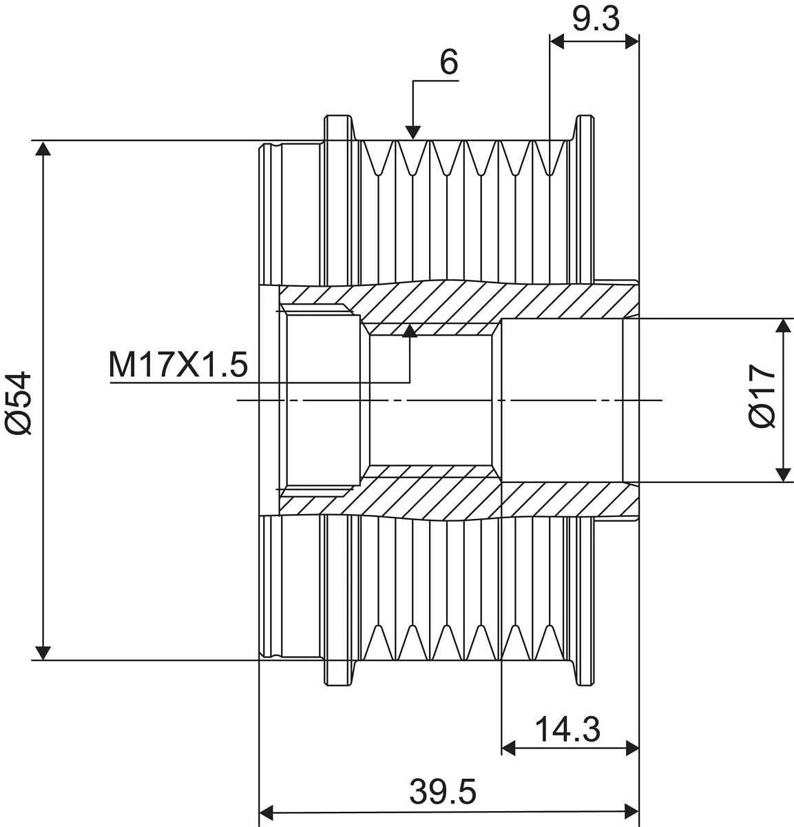 Fulie alternator
