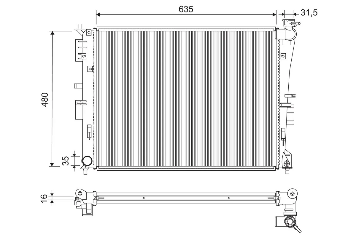Radiator, racire motor