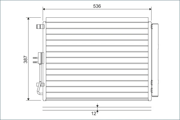 Radiator climatizare