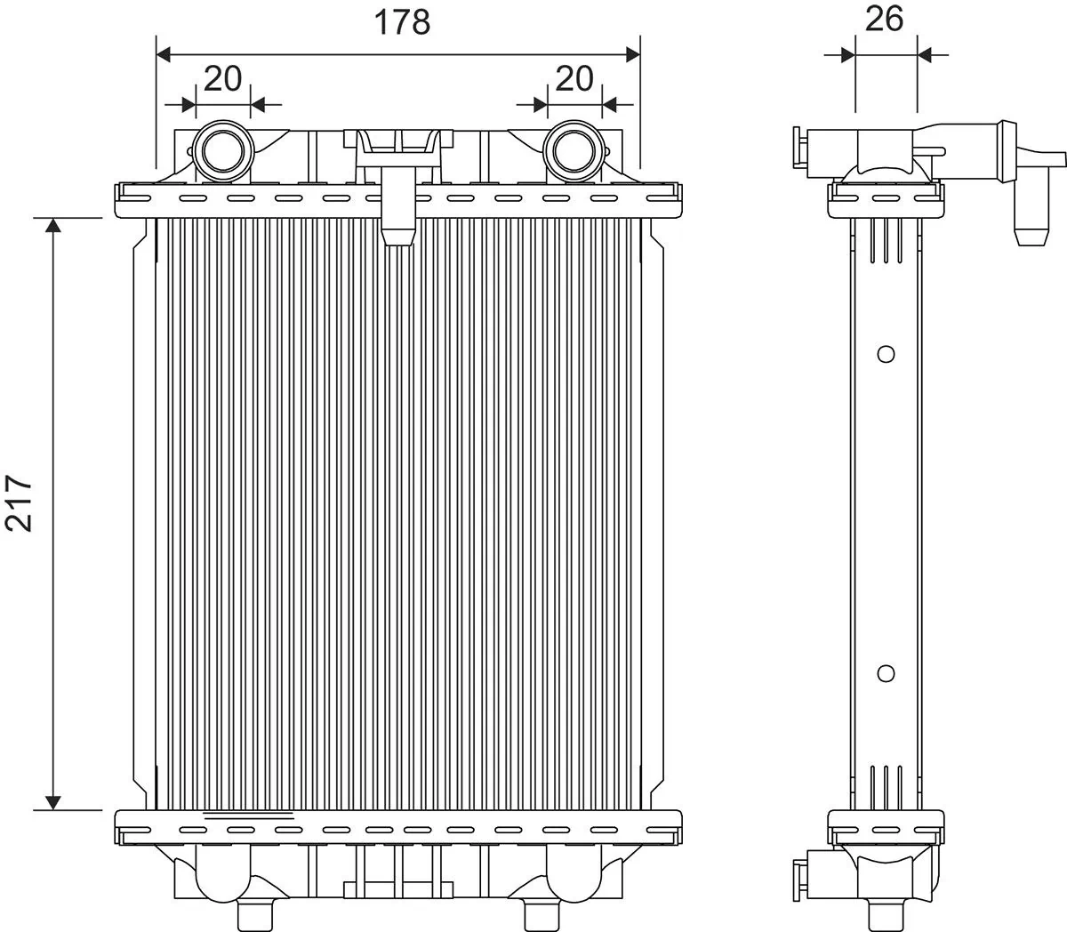 Radiator, racire motor