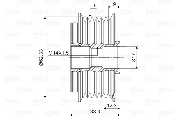 Fulie alternator
