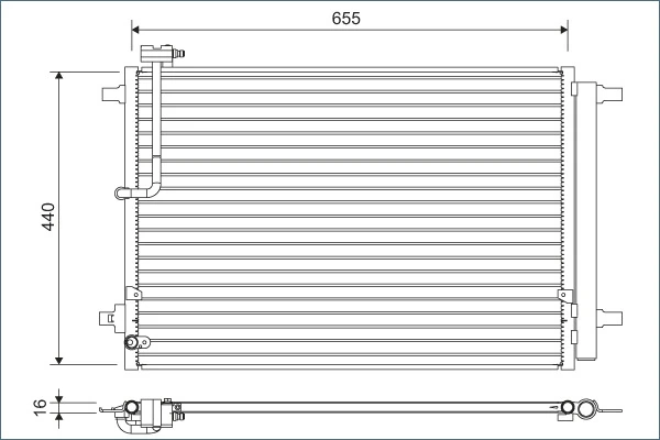 Radiator climatizare