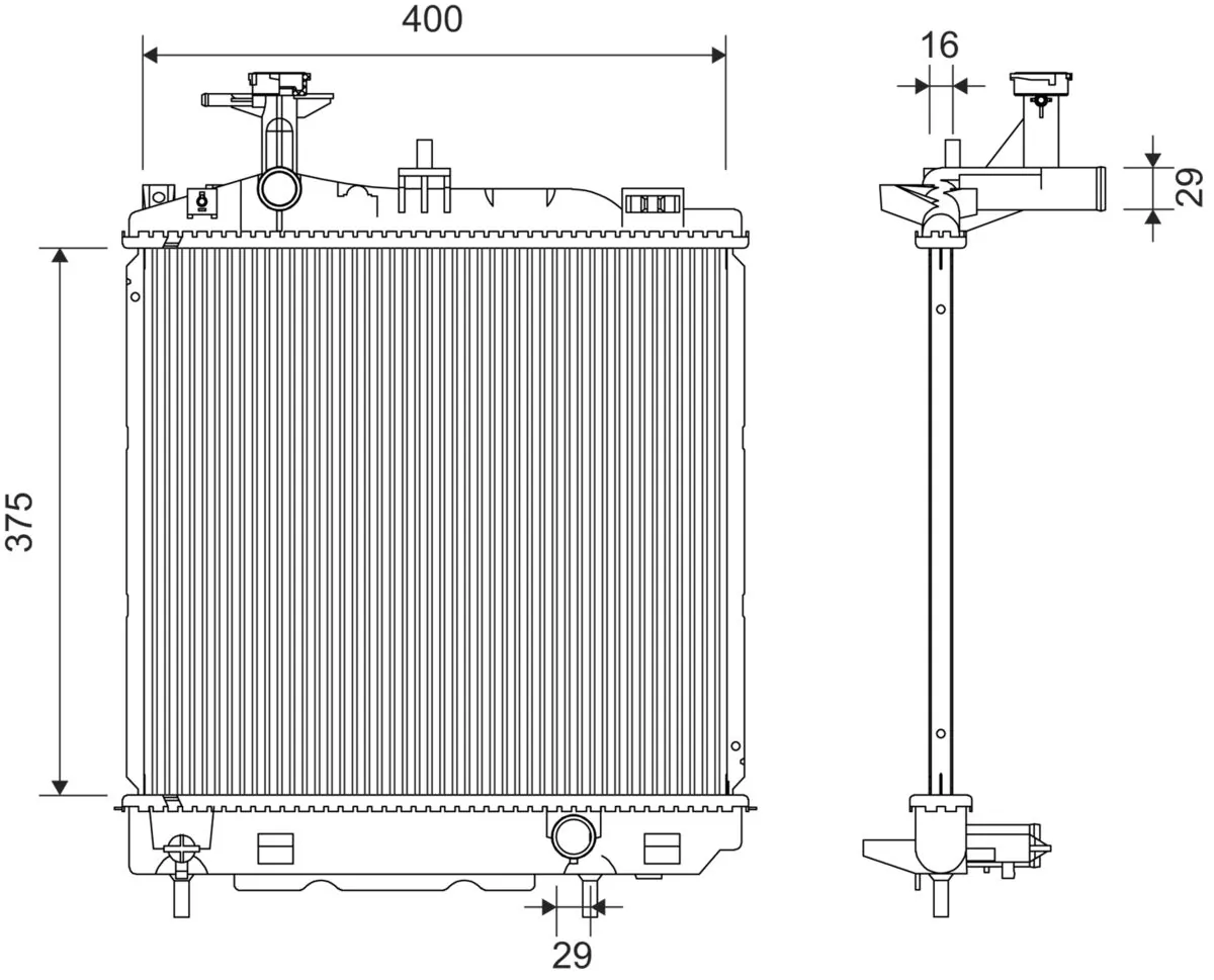 Radiator, racire motor