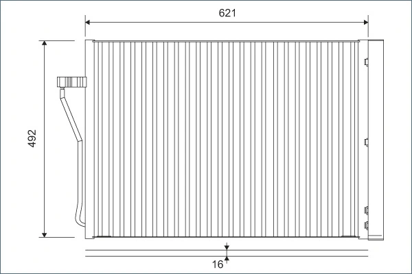 Radiator climatizare