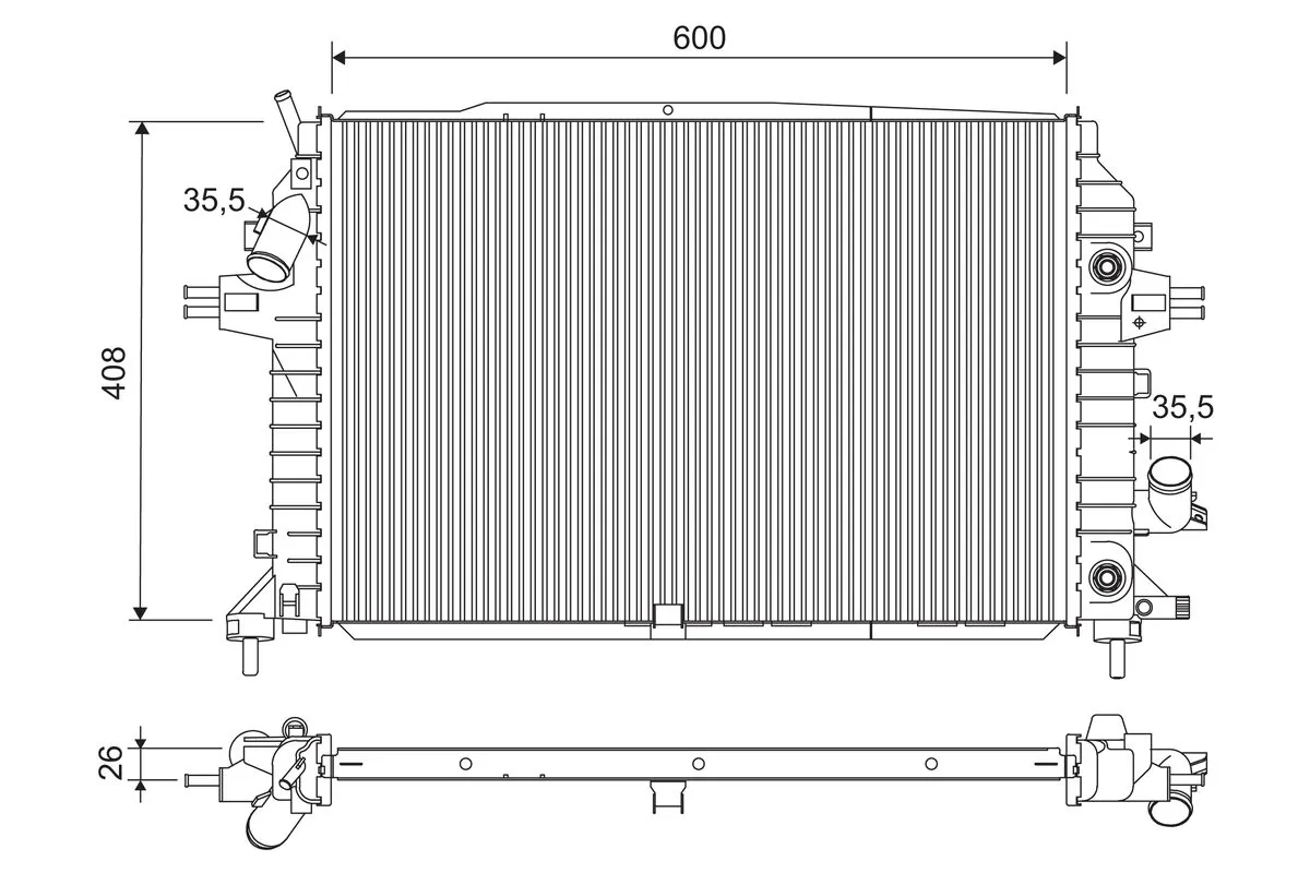 Radiator, racire motor
