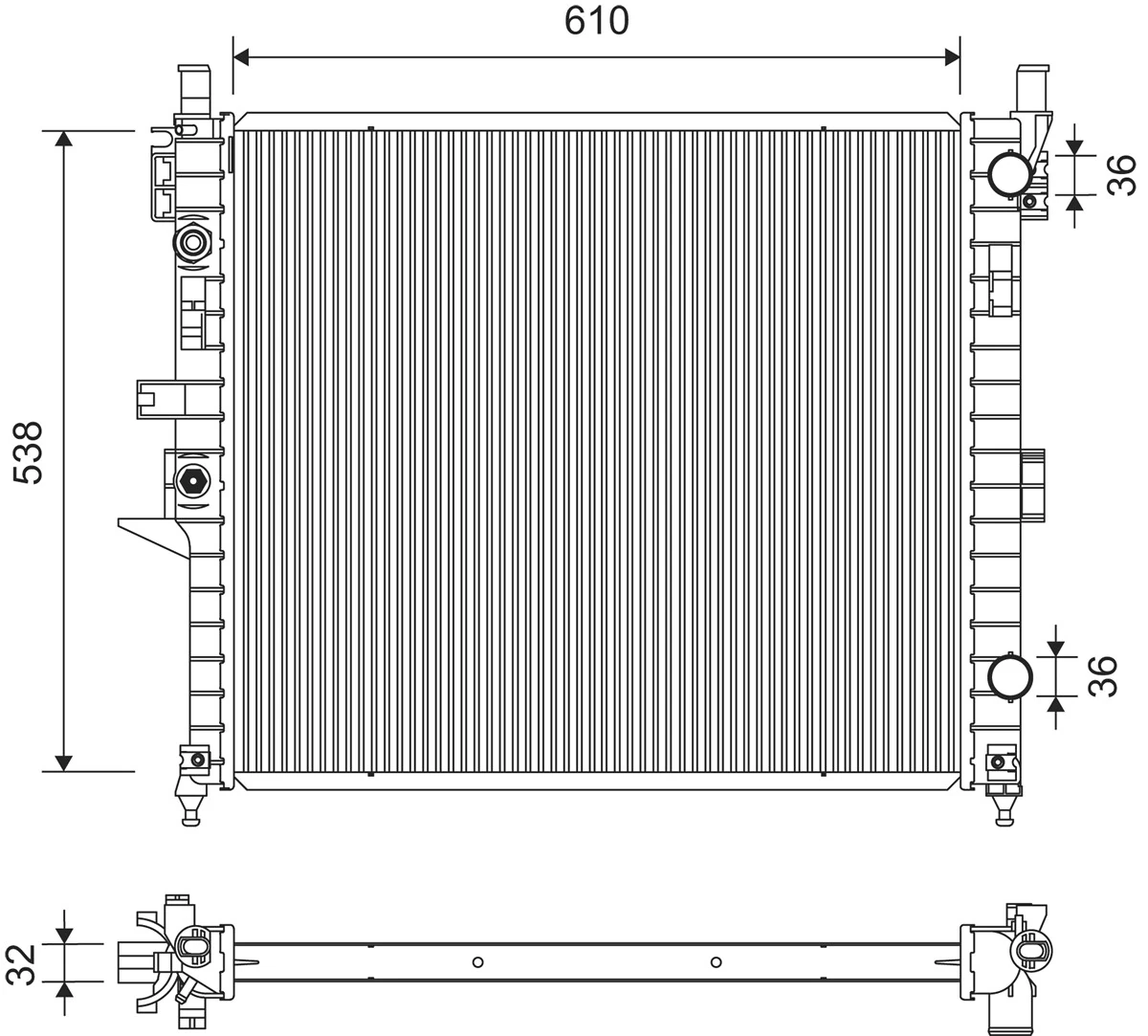 Radiator, racire motor