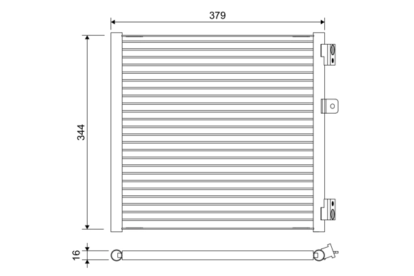 Radiator climatizare