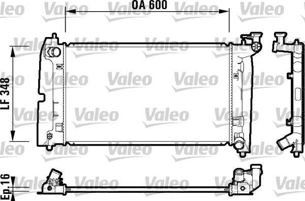 Radiator racire motor