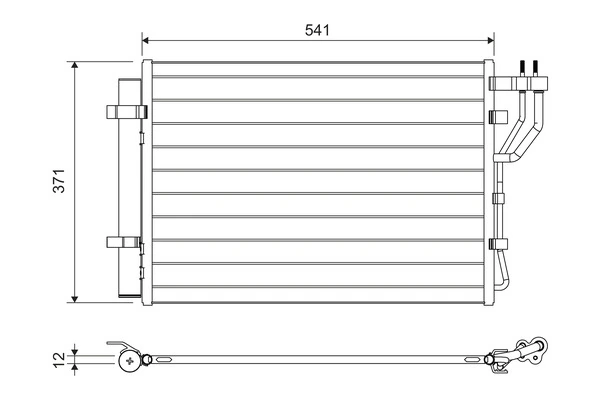 Radiator climatizare