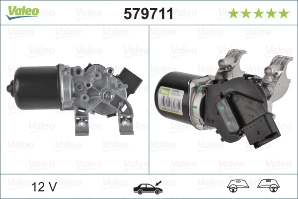 Motor stergator