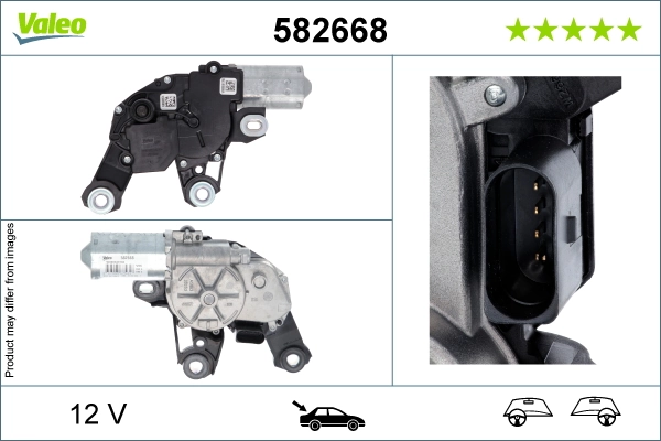 Motor stergator