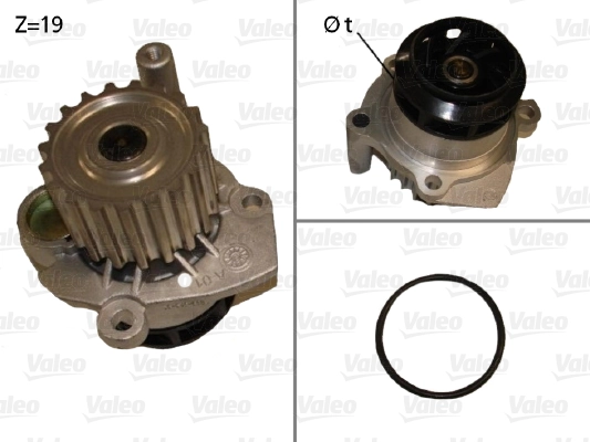 Pompa de apa, racire motor