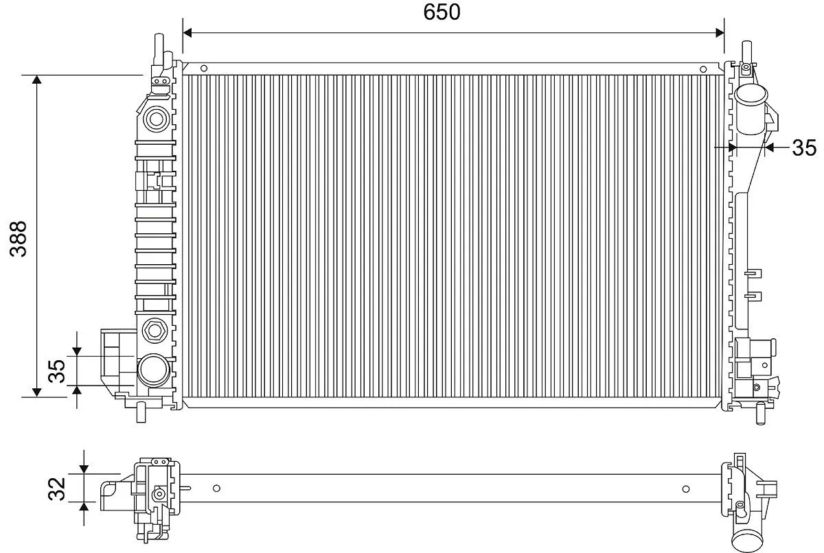 Radiator, racire motor