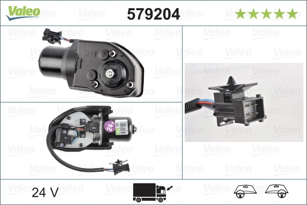 Motor stergator