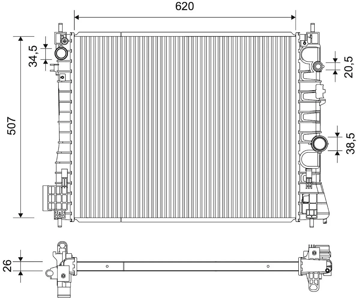 Radiator, racire motor