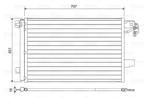 Radiator climatizare