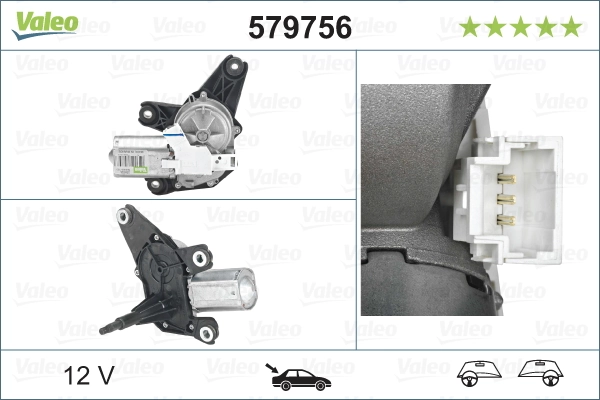 Motor stergator