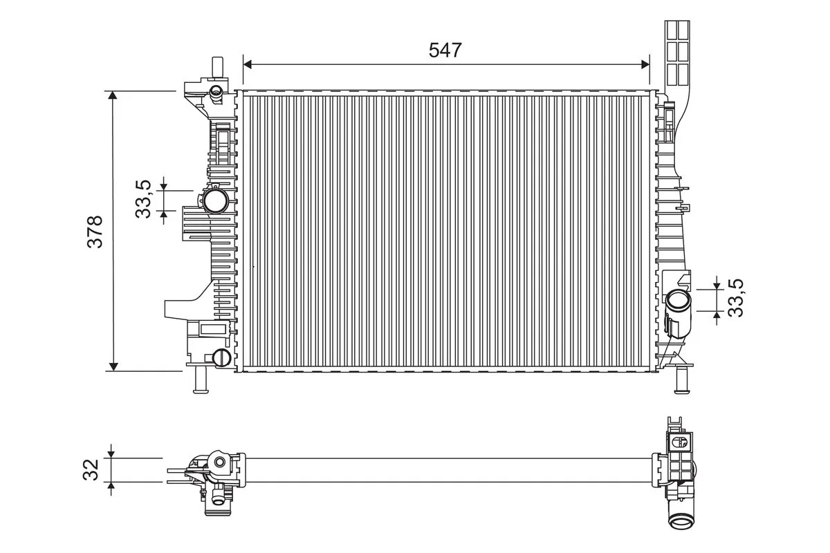 Radiator, racire motor