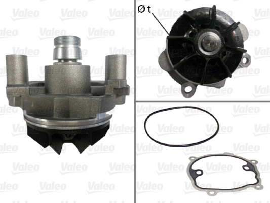 Pompa de apa, racire motor