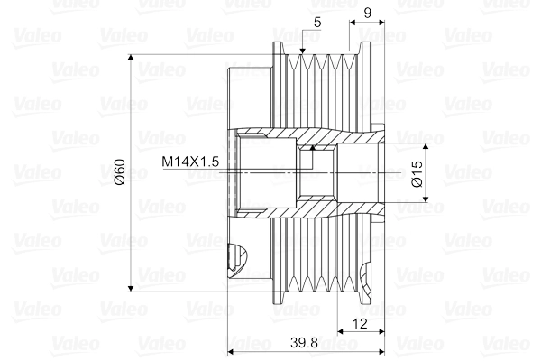 Fulie alternator