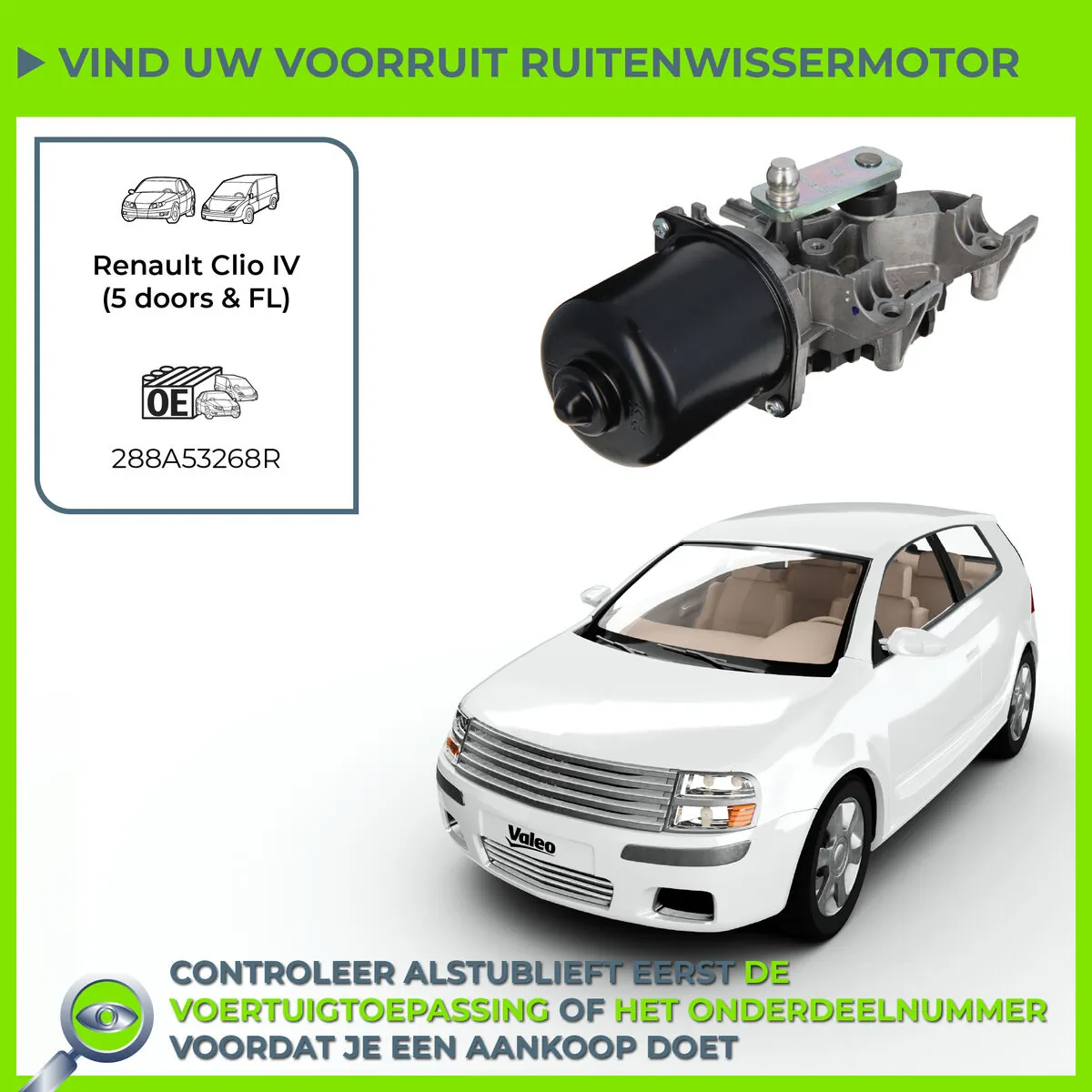 Motor stergator