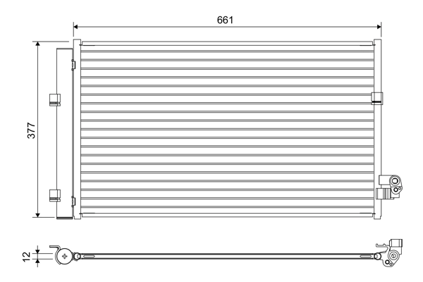 Radiator climatizare