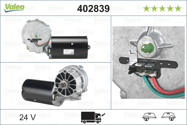 Motor stergator